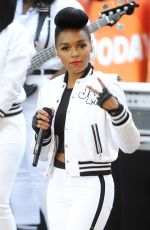 JANELLE MONAE Performs on Today Show