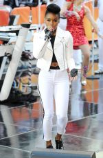 JANELLE MONAE Performs on Today Show