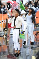 JANELLE MONAE Performs on Today Show