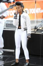 JANELLE MONAE Performs on Today Show