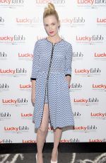 JANUARY JONES at Lucky Fabb:Fashion and Beauty Blog Conference in Beverly Hills
