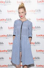 JANUARY JONES at Lucky Fabb:Fashion and Beauty Blog Conference in Beverly Hills