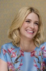JANUARY JONES at Mad Men Press Conference in Beverly Hills
