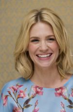 JANUARY JONES at Mad Men Press Conference in Beverly Hills