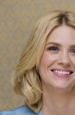 JANUARY JONES at Mad Men Press Conference in Beverly Hills