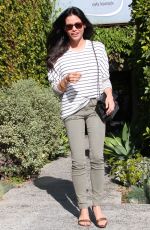 JENNA DEWAN Leaves Andy Lecompte Salon in West Hollywood