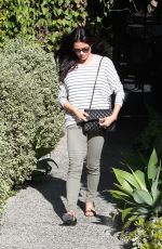 JENNA DEWAN Leaves Andy Lecompte Salon in West Hollywood