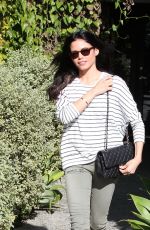 JENNA DEWAN Leaves Andy Lecompte Salon in West Hollywood