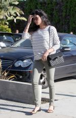JENNA DEWAN Leaves Andy Lecompte Salon in West Hollywood