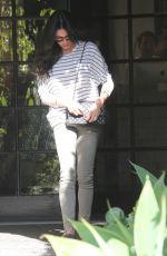 JENNA DEWAN Leaves Andy Lecompte Salon in West Hollywood