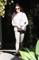 JENNA DEWAN Leaves Andy Lecompte Salon in West Hollywood