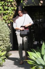 JENNA DEWAN Leaves Andy Lecompte Salon in West Hollywood
