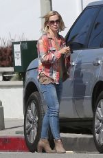 JENNIE GARTH in Jeans Out in Studio City