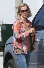 JENNIE GARTH in Jeans Out in Studio City