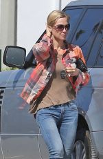JENNIE GARTH in Jeans Out in Studio City