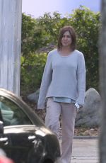 JENNIFER ANISTON on the Set of Cake Movie in Los Angeles