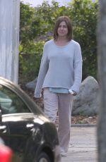 JENNIFER ANISTON on the Set of Cake Movie in Los Angeles
