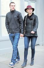JENNIFER LAWRENCE and Nicholas Hoult Out and About in London