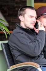 JENNIFER LAWRENCE and Nicholas Hoult Out and About in London