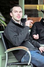 JENNIFER LAWRENCE and Nicholas Hoult Out and About in London