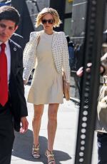 JENNIFER LAWRENCE Arrives at Good Morning America Studio in New York