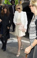 JENNIFER LAWRENCE Arrives at Good Morning America Studio in New York