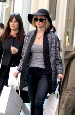 JENNIFER LAWRENCE at Rag & Bone in Soho