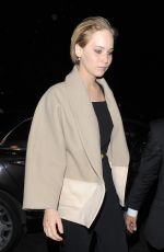 JENNIFER LAWRENCE Out for Dinner in London