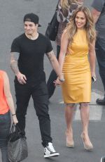 JENNIFER LOPEZ Arrives to American Idol Studio