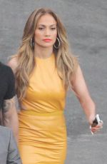 JENNIFER LOPEZ Arrives to American Idol Studio