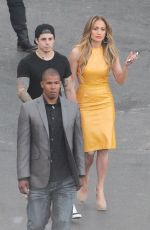 JENNIFER LOPEZ Arrives to American Idol Studio
