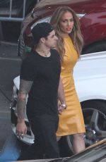 JENNIFER LOPEZ Arrives to American Idol Studio