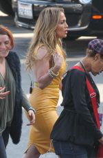 JENNIFER LOPEZ Arrives to American Idol Studio