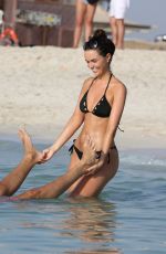 JENNIFER METCALFE on the Beach in Dubai