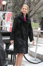 JOAN RIVERS and IVANKA TRUM on the Set of Celebrity Apprentice in Central Park