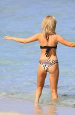 JOANNA KRUPA in Bikini on Set of Her New Swimwear Line Photoshoot in Miami