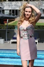 JOSS STONE at Press Conference at the Maslow Hotel in Johannesburg