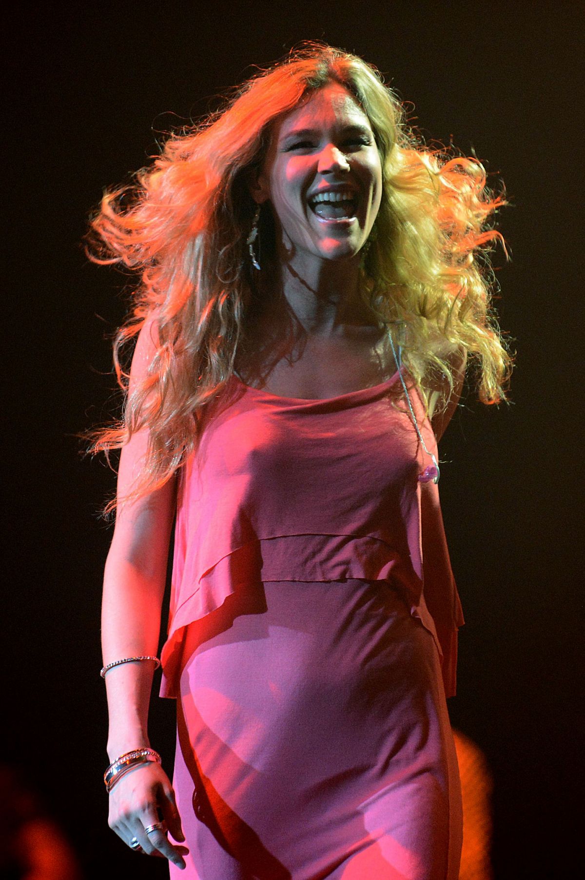 JOSS STONE Performs at a Concert in Johannesburg.