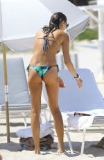 JULIA PEREIRA in Bikini at a Beach in Miami