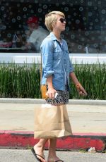 JULIANNE HOUGH Arrives at Cuvee Restaurant in Beverly Hills