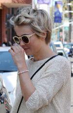 JULIANNE HOUGH at a Nail Salon in Beverly Hills