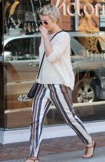 JULIANNE HOUGH at a Nail Salon in Beverly Hills