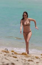 JULIE GONZALO in Bikini at a Beach in Miami