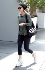 KALEY CUOCO Going to a Gym in Los Angeles