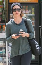 KALEY CUOCO Going to a Gym in Los Angeles