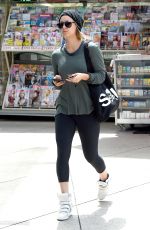 KALEY CUOCO Going to a Gym in Los Angeles