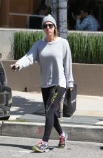 KALEY CUOCO Leaves Newsroom Cafe in West Hollywood
