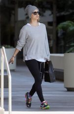 KALEY CUOCO Leaves Newsroom Cafe in West Hollywood