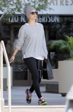KALEY CUOCO Leaves Newsroom Cafe in West Hollywood
