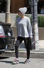 KALEY CUOCO Leaves Newsroom Cafe in West Hollywood
